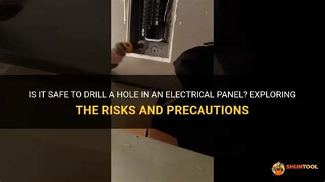 Code question regarding drilling a small hole in an electric 